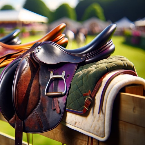  De belles selles avec leurs tapis