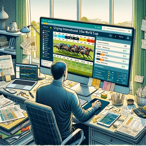 Processus de pari sur la Dubai World Cup chez un bookmaker international